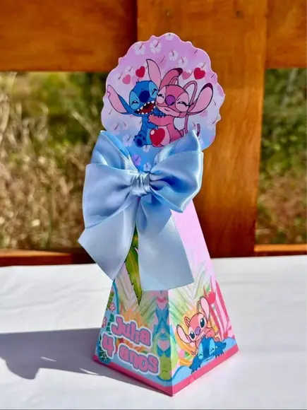 Kit 60 Caixas Stitch e Angel