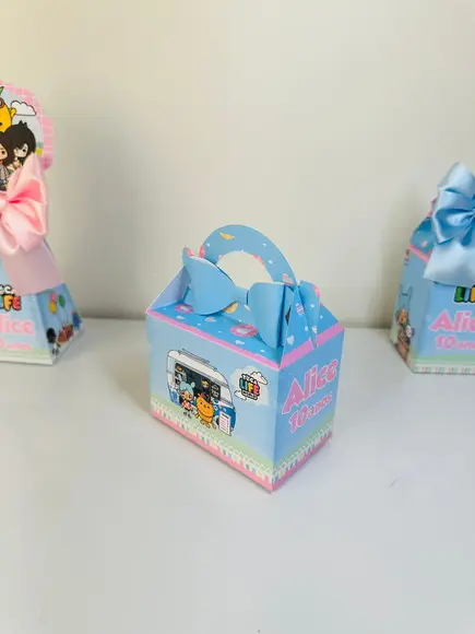 Kit 70 Caixas da Toca Life World