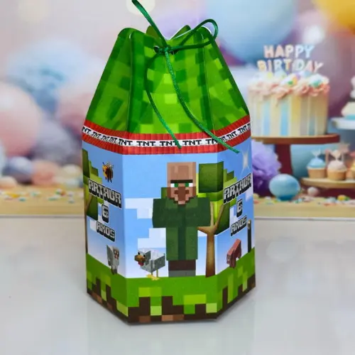Kit 70 Caixas Minecraft