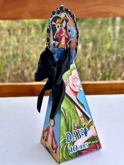 Kit 70 Caixas Personalizadas do One Piece