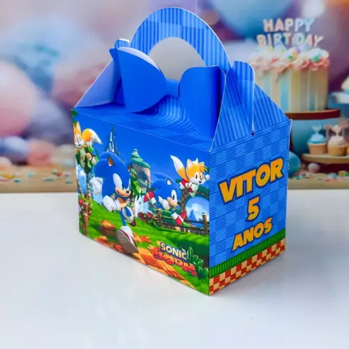 Kit 70 Caixas Sonic