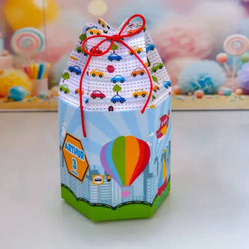 Kit 72 Caixas Meios de Transportes