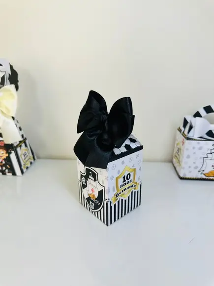 Kit 91 Caixas Tema V.a.s.co Pegue e Monte com Laço