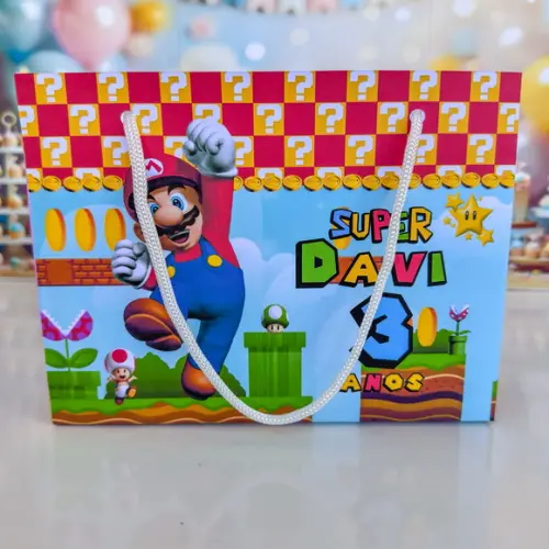 Sacola Surpresa Mario Bros