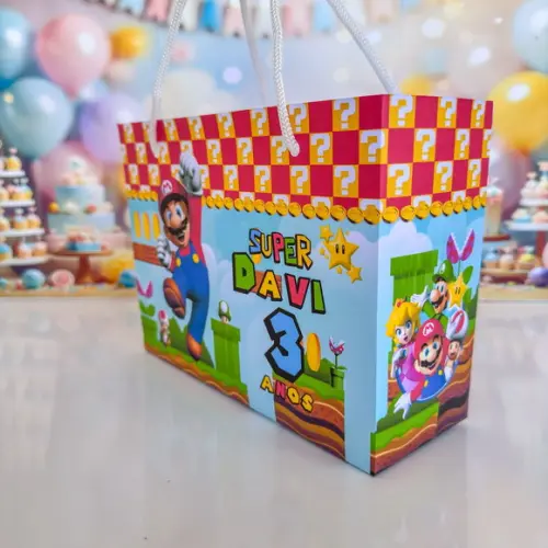 Sacola Surpresa Mario Bros