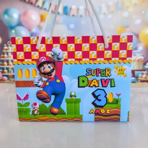 Sacola Surpresa Mario Bros