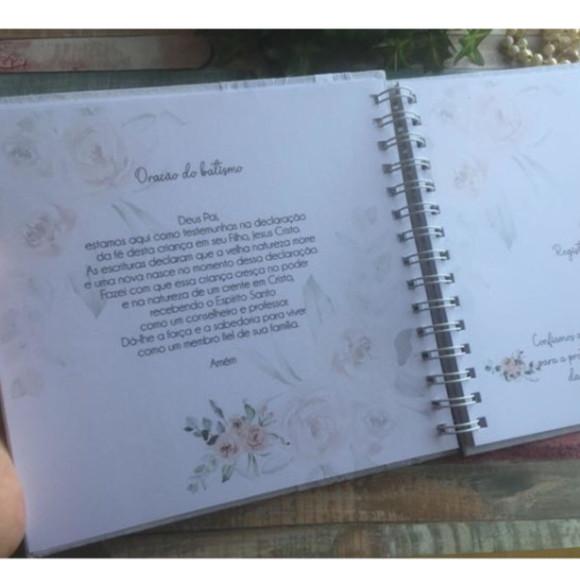 Álbum Batizado com Caixa - Branco