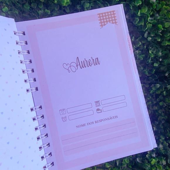 Caderneta de Vacinação Personalizada boho