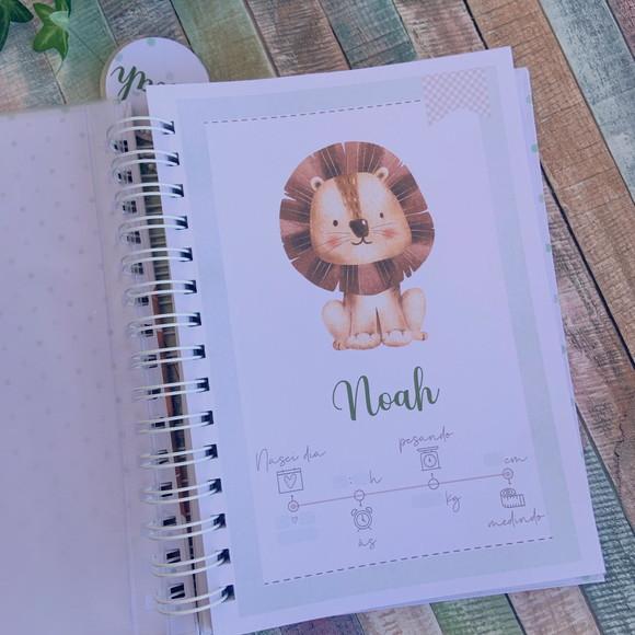 Caderneta de Vacinação Personalizada leao