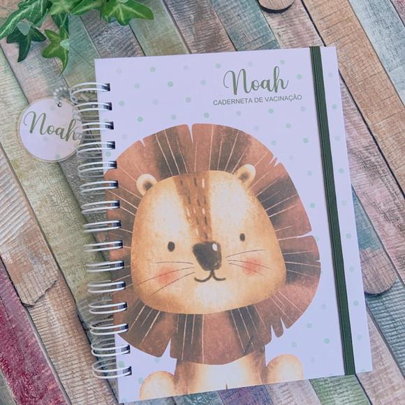 Caderneta de Vacinação Personalizada leao