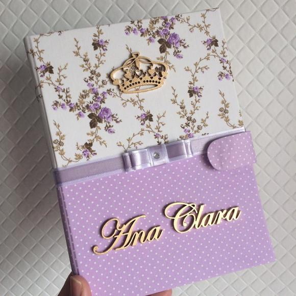 Capa para Caderneta de Vacinação Personalizada com Nome