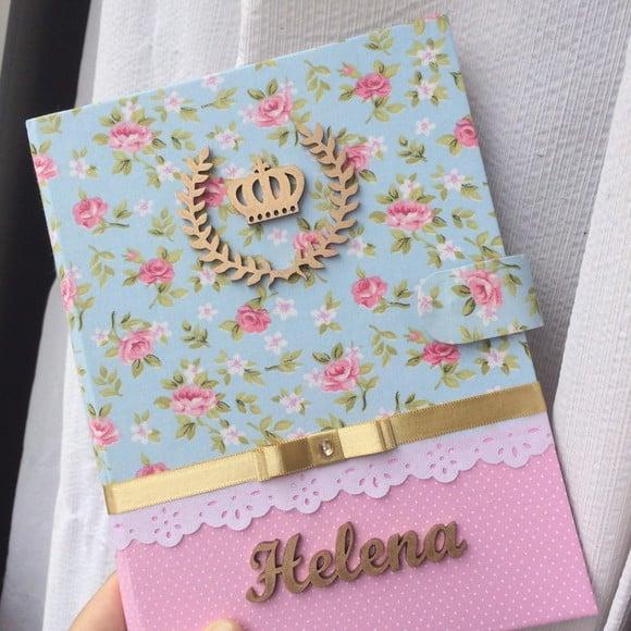 Capa para Caderneta de Vacinação Personalizada com Nome