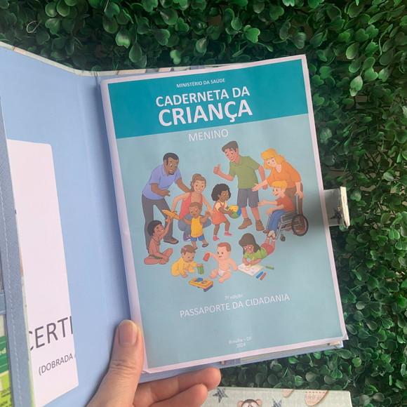 Capa para Caderneta de Vacinação Personalizada