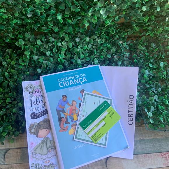 Capa para Caderneta de Vacinação Personalizada com Nome