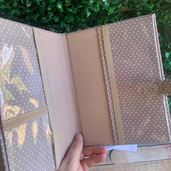 Capa para Caderneta de Vacinação Personalizada com Nome