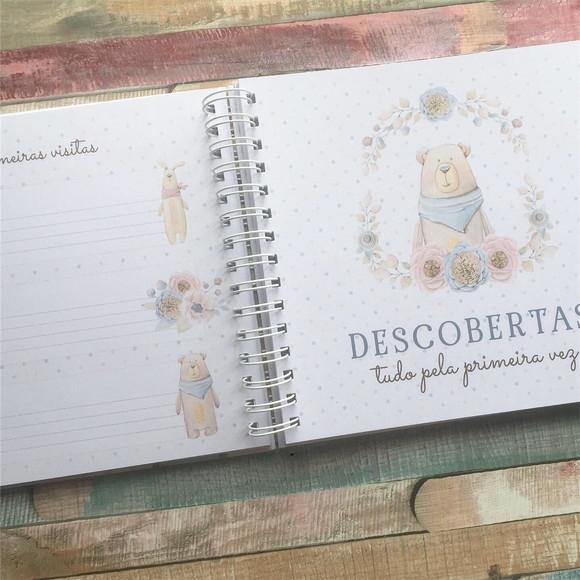 Livro do Bebê Personalizado boho