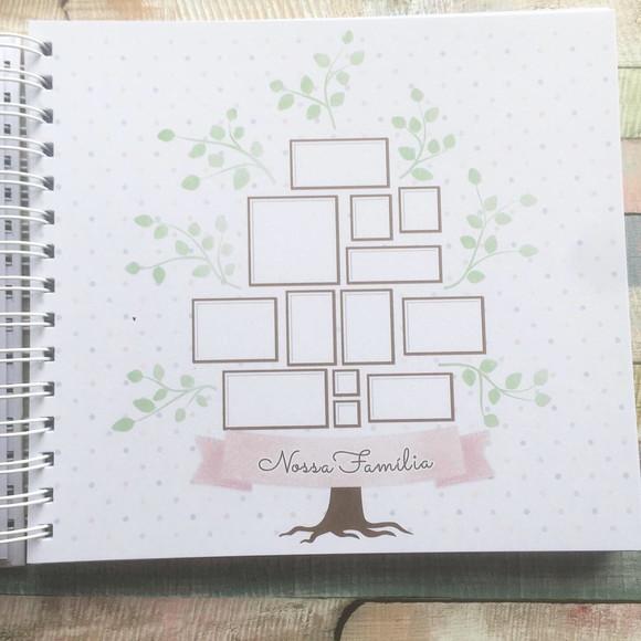 Livro do Bebê Personalizado boho