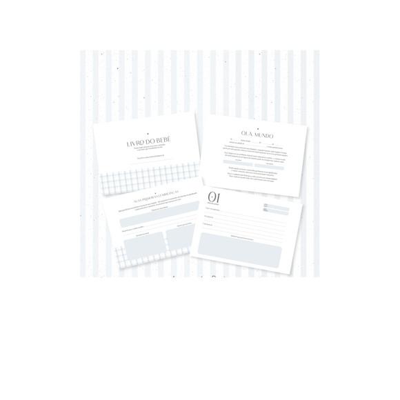 Livro do Bebê Personalizado xadrez