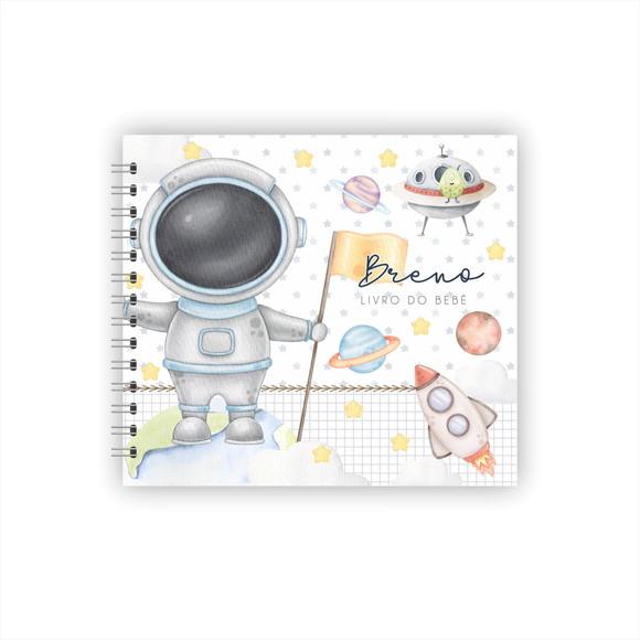 Livro do Bebê Personalizado Astronauta