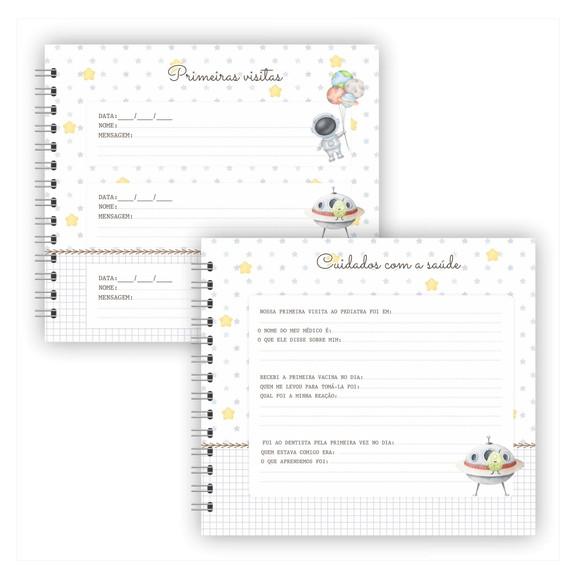 Livro do Bebê Personalizado Astronauta