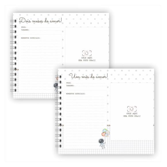 Livro do Bebê Personalizado Astronauta
