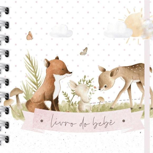 Livro do Bebê Personalizado Floresta