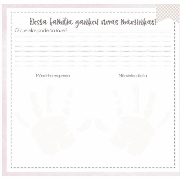Livro do Bebê Personalizado Floresta