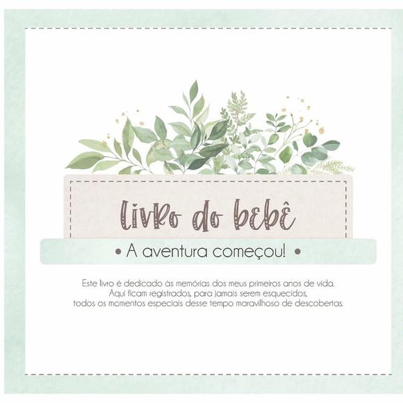 Livro do Bebê Personalizado Baby Boy