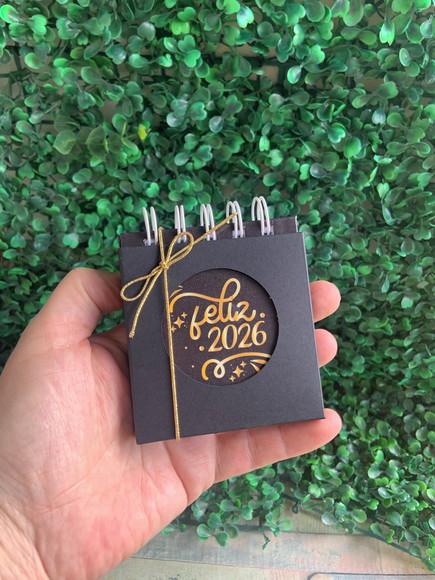Mini Calendário Personalizado com Caixa | Brinde Corporativo Pre