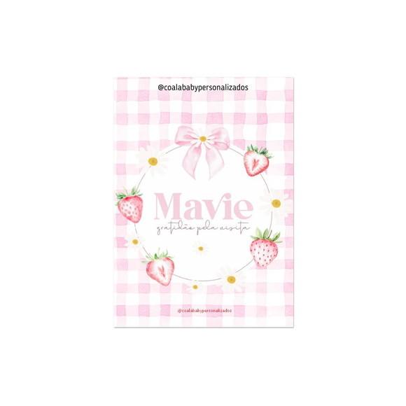Sachê Perfumado Personalizado – 30 Unidades para Lembrancinhas