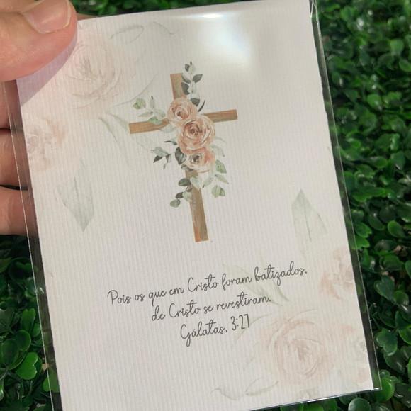 Sachê Envelope Perfumado Batizado1 - 40 Unidades