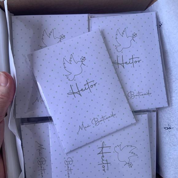Sachê Envelope Perfumado Batizado2 - 40 Unidades