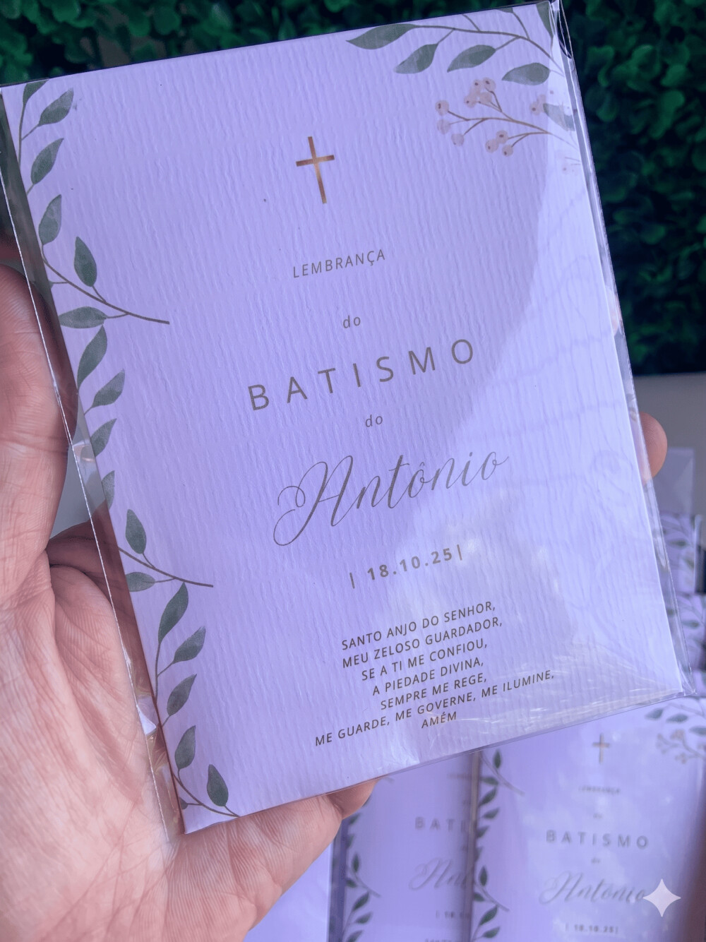 Sachê Envelope Perfumado folhas - 30 Unidades