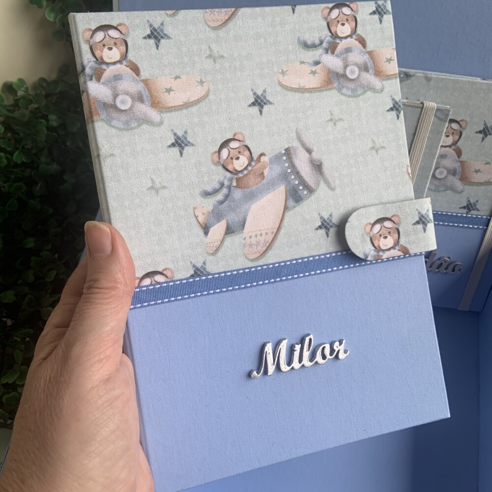 Capa para Caderneta de Vacinação Personalizada Ursinho