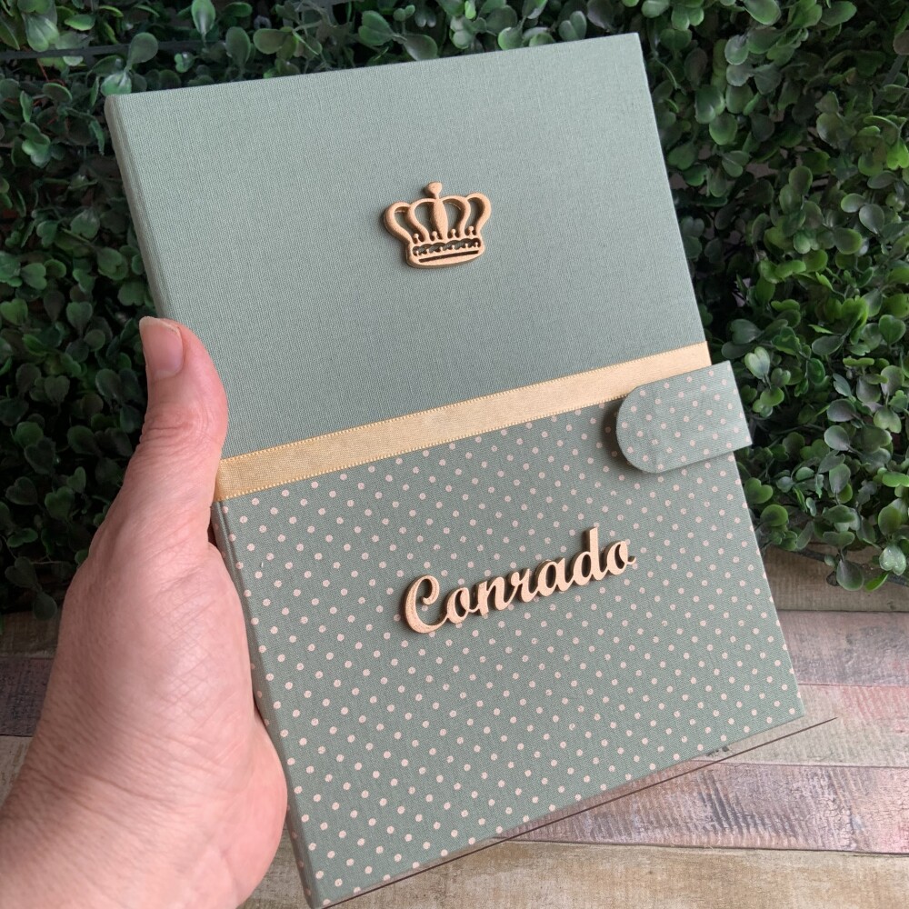 Capa para Caderneta de Vacinação Personalizada com Nome