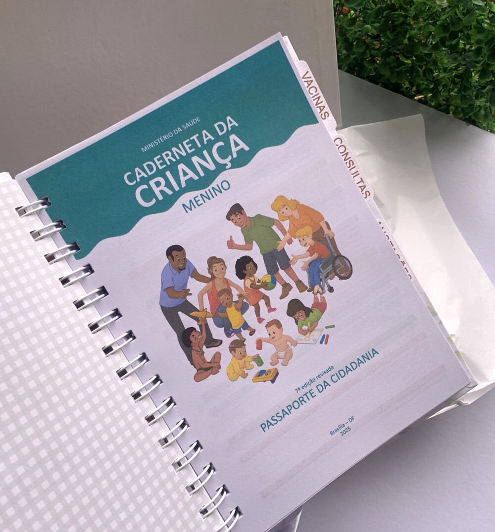 Caderneta de Vacinação Personalizada safari