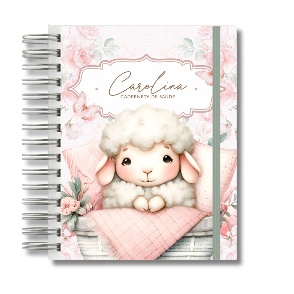 Caderneta de Vacinação Personalizada Ovelhinha