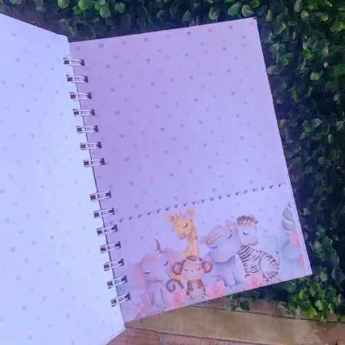 Caderneta de Vacinação Personalizada boho