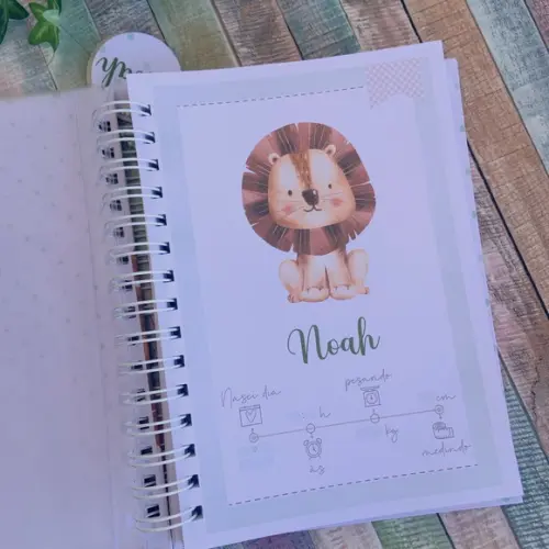 Caderneta de Vacinação Personalizada leao