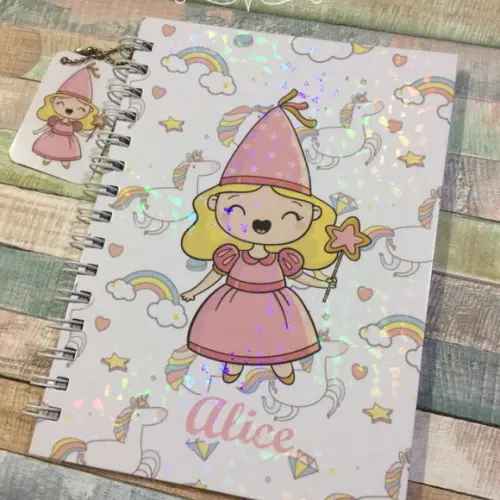 Caderneta de Vacinação Personalizada fada