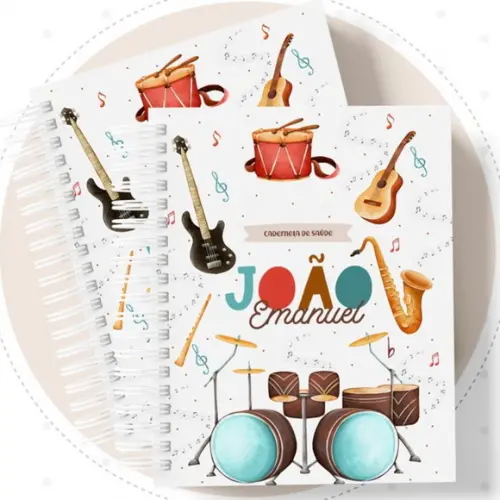 Caderneta de Vacinação Personalizada banda