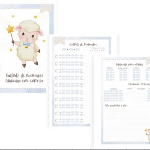 Caderneta de Vacinação Personalizada ovelha