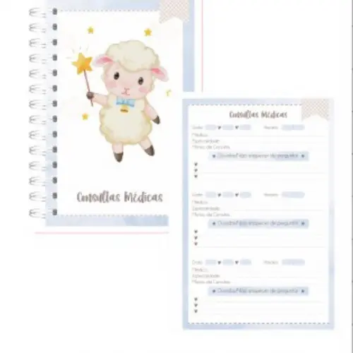 Caderneta de Vacinação Personalizada ovelha