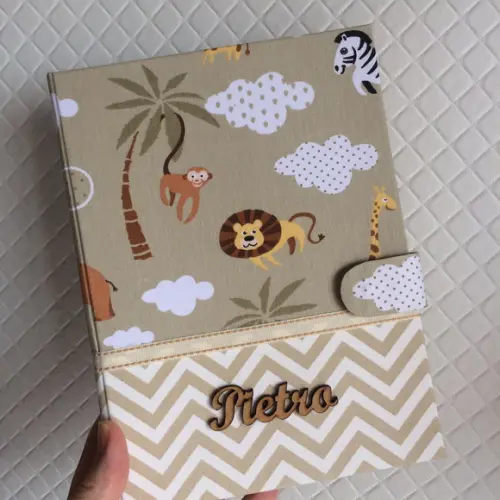 Capa para Caderneta de Vacinação Personalizada com Nome