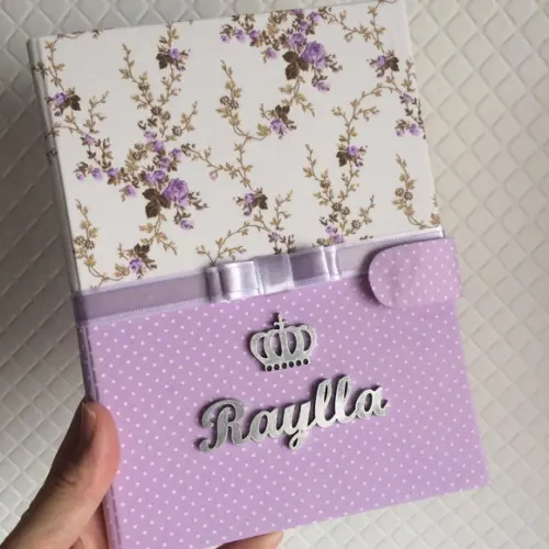 Capa para Caderneta de Vacinação Personalizada com Nome