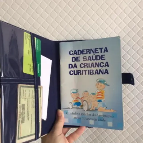 Capa para Caderneta de Vacinação Personalizada com Nome