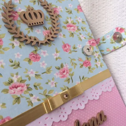 Capa para Caderneta de Vacinação Personalizada com Nome
