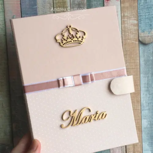 Capa para Caderneta de Vacinação Personalizada com Nome