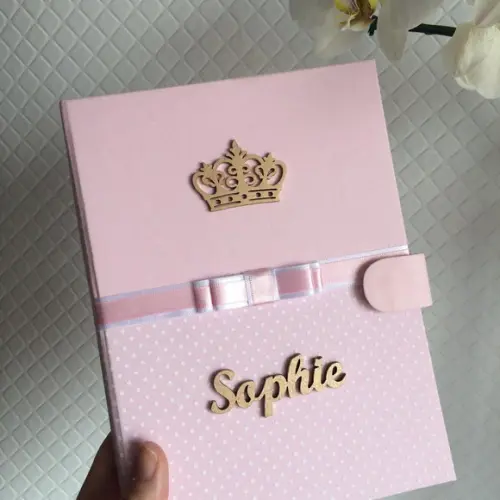 Capa para Caderneta de Vacinação Personalizada com Nome