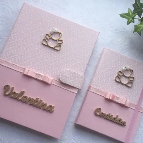 Capa para Caderneta de Vacinação Personalizada com Nome